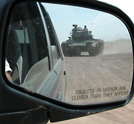  rear view mirror image